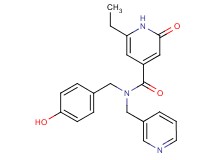 6-ethyl-N-(4-hydroxybenzyl)-2-oxo-N-(pyridin-3-ylmethyl)-1,2-dihydropyridine-4-carboxamide