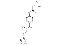 4-[(N,N-dimethylglycyl)amino]-N-methyl-N-[2-(1H-pyrazol-4-yl)ethyl]benzamide trifluoroacetate