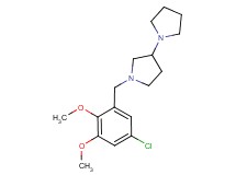 1'-(5-chloro-2,3-dimethoxybenzyl)-1,3'-bipyrrolidine