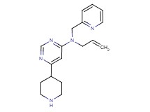 N-allyl-6-piperidin-4-yl-N-(pyridin-2-ylmethyl)pyrimidin-4-amine