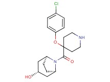 (3-endo)-8-{[4-(4-chlorophenoxy)piperidin-4-yl]carbonyl}-8-azabicyclo[3.2.1]octan-3-ol