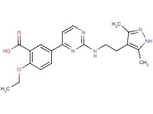 5-(2-{[2-(3,5-dimethyl-1H-pyrazol-4-yl)ethyl]amino}pyrimidin-4-yl)-2-ethoxybenzoic acid