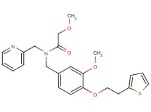 2-methoxy-N-{3-methoxy-4-[2-(2-thienyl)ethoxy]benzyl}-N-(2-pyridinylmethyl)acetamide