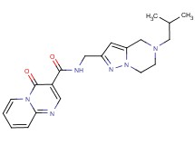 N-[(5-isobutyl-4,5,6,7-tetrahydropyrazolo[1,5-a]pyrazin-2-yl)methyl]-4-oxo-4H-pyrido[1,2-a]pyrimidine-3-carboxamide
