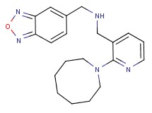 1-[2-(1-azocanyl)-3-pyridinyl]-N-(2,1,3-benzoxadiazol-5-ylmethyl)methanamine