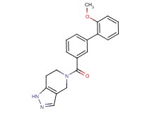 5-[(2'-methoxybiphenyl-3-yl)carbonyl]-4,5,6,7-tetrahydro-1H-pyrazolo[4,3-c]pyridine
