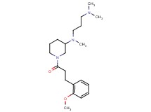 N-{1-[3-(2-methoxyphenyl)propanoyl]-3-piperidinyl}-N,N',N'-trimethyl-1,3-propanediamine