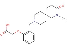 {2-[(2-methyl-3-oxo-2,9-diazaspiro[5.5]undec-9-yl)methyl]phenoxy}acetic acid