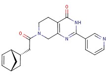7-[(1S*,2S*,4S*)-bicyclo[2.2.1]hept-5-en-2-ylacetyl]-2-pyridin-3-yl-5,6,7,8-tetrahydropyrido[3,4-d]pyrimidin-4(3H)-one