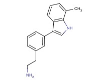 2-[3-(7-methyl-1H-indol-3-yl)phenyl]ethanamine