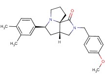 (3aS*,5S*,9aS*)-5-(3,4-dimethylphenyl)-2-(4-methoxybenzyl)hexahydro-7H-pyrrolo[3,4-g]pyrrolizin-1(2H)-one