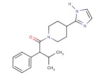 4-(1H-imidazol-2-yl)-1-(3-methyl-2-phenylbutanoyl)piperidine