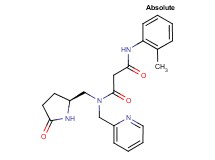 N'-(2-methylphenyl)-N-{[(2S)-5-oxopyrrolidin-2-yl]methyl}-N-(pyridin-2-ylmethyl)malonamide