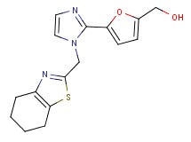 {5-[1-(4,5,6,7-tetrahydro-1,3-benzothiazol-2-ylmethyl)-1H-imidazol-2-yl]-2-furyl}methanol