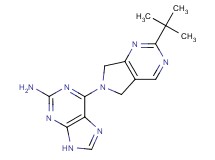 6-(2-tert-butyl-5,7-dihydro-6H-pyrrolo[3,4-d]pyrimidin-6-yl)-9H-purin-2-amine
