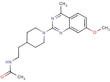 N-{2-[1-(7-methoxy-4-methylquinazolin-2-yl)piperidin-4-yl]ethyl}acetamide