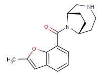 rel-(1S,6R)-9-[(2-methyl-1-benzofuran-7-yl)carbonyl]-3,9-diazabicyclo[4.2.1]nonane hydrochloride