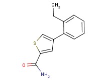 4-(2-ethylphenyl)thiophene-2-carboxamide