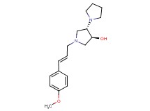 (3'S*,4'S*)-1'-[(2E)-3-(4-methoxyphenyl)prop-2-en-1-yl]-1,3'-bipyrrolidin-4'-ol