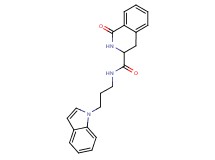N-[3-(1H-indol-1-yl)propyl]-1-oxo-1,2,3,4-tetrahydroisoquinoline-3-carboxamide