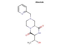 (3S,9aR)-3-[(1R)-1-hydroxyethyl]-8-(2-pyridinylmethyl)tetrahydro-2H-pyrazino[1,2-a]pyrazine-1,4(3H,6H)-dione