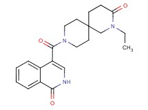 2-ethyl-9-[(1-oxo-1,2-dihydroisoquinolin-4-yl)carbonyl]-2,9-diazaspiro[5.5]undecan-3-one