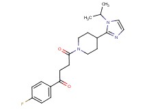 1-(4-fluorophenyl)-4-[4-(1-isopropyl-1H-imidazol-2-yl)piperidin-1-yl]-4-oxobutan-1-one