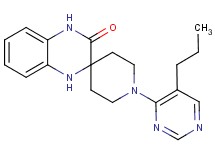 1-(5-propyl-4-pyrimidinyl)-1',4'-dihydro-3'H-spiro[piperidine-4,2'-quinoxalin]-3'-one