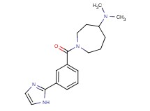 1-[3-(1H-imidazol-2-yl)benzoyl]-N,N-dimethyl-4-azepanamine