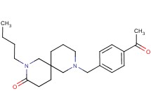 8-(4-acetylbenzyl)-2-butyl-2,8-diazaspiro[5.5]undecan-3-one