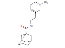 N-[2-(1-methyl-1,2,5,6-tetrahydropyridin-3-yl)ethyl]adamantane-1-carboxamide