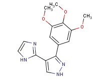 4-(1H-imidazol-2-yl)-3-(3,4,5-trimethoxyphenyl)-1H-pyrazole