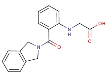{[2-(1,3-dihydro-2H-isoindol-2-ylcarbonyl)phenyl]amino}acetic acid