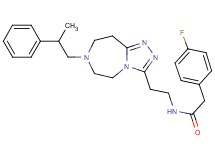 2-(4-fluorophenyl)-N-{2-[7-(2-phenylpropyl)-6,7,8,9-tetrahydro-5H-[1,2,4]triazolo[4,3-d][1,4]diazepin-3-yl]ethyl}acetamide