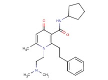 N-cyclopentyl-1-[2-(dimethylamino)ethyl]-6-methyl-4-oxo-2-(2-phenylethyl)-1,4-dihydro-3-pyridinecarboxamide