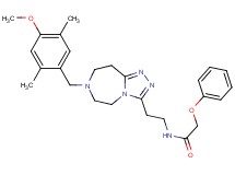 N-{2-[7-(4-methoxy-2,5-dimethylbenzyl)-6,7,8,9-tetrahydro-5H-[1,2,4]triazolo[4,3-d][1,4]diazepin-3-yl]ethyl}-2-phenoxyacetamide