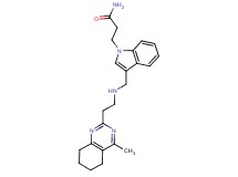 3-[3-({[2-(4-methyl-5,6,7,8-tetrahydroquinazolin-2-yl)ethyl]amino}methyl)-1H-indol-1-yl]propanamide