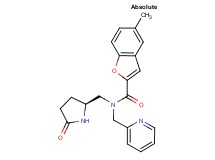 5-methyl-N-{[(2S)-5-oxopyrrolidin-2-yl]methyl}-N-(pyridin-2-ylmethyl)-1-benzofuran-2-carboxamide
