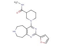 1-[2-(2-furyl)-6,7,8,9-tetrahydro-5H-pyrimido[4,5-d]azepin-4-yl]-N-methyl-3-piperidinecarboxamide dihydrochloride
