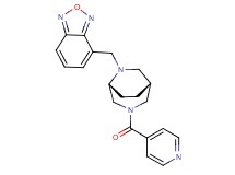 4-{[(1R*,5R*)-3-isonicotinoyl-3,6-diazabicyclo[3.2.2]non-6-yl]methyl}-2,1,3-benzoxadiazole