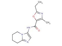 2-ethyl-4-methyl-N-(5,6,7,8-tetrahydroimidazo[1,2-a]pyridin-3-yl)-1,3-oxazole-5-carboxamide