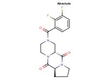 (6aS,11aR)-2-(2,3-difluorobenzoyl)octahydro-6H-pyrazino[1,2-a]pyrrolo[1,2-d]pyrazine-6,11(2H)-dione