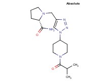 (2S)-1-{[1-(1-isobutyrylpiperidin-4-yl)-1H-1,2,3-triazol-4-yl]methyl}pyrrolidine-2-carboxamide
