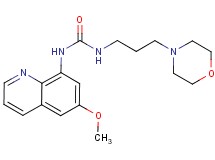 N-(6-methoxyquinolin-8-yl)-N'-(3-morpholin-4-ylpropyl)urea