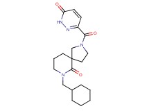 7-(cyclohexylmethyl)-2-[(6-oxo-1,6-dihydro-3-pyridazinyl)carbonyl]-2,7-diazaspiro[4.5]decan-6-one