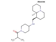 1-isobutyryl-N-[(1S,9aR)-octahydro-2H-quinolizin-1-ylmethyl]piperidin-4-amine