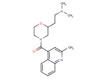 N,N-dimethyl-2-{4-[(2-methyl-4-quinolinyl)carbonyl]-2-morpholinyl}ethanamine