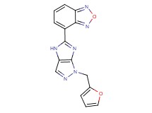 4-[1-(2-furylmethyl)-1,4-dihydroimidazo[4,5-c]pyrazol-5-yl]-2,1,3-benzoxadiazole