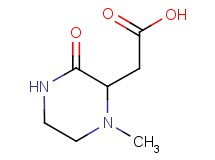 (1-methyl-3-oxo-2-piperazinyl)acetic acid