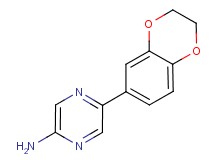 5-(2,3-dihydro-1,4-benzodioxin-6-yl)-2-pyrazinamine